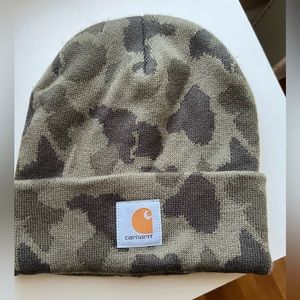 Carhartt Men's Knit Cuffed Camo Beanie OS